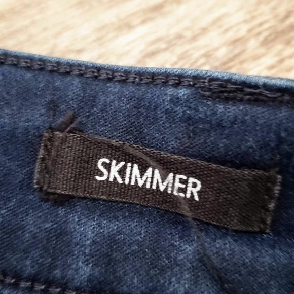 Max Jeans Skimmer Zip Front Stretchy Jeans 6 - Picture 5 of 7